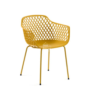 Quinn Chair - Mustard - Indoor Dining Chair - La Forma
