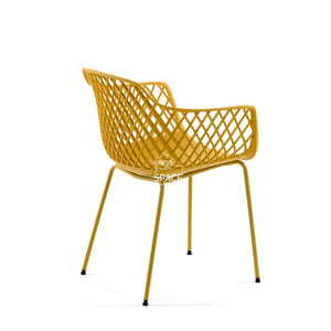 Quinn Chair - Mustard - Indoor Dining Chair - La Forma