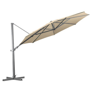 Regis Side Tilt Cantilever Umbrella | Octagonal - Outdoor Umbrella - Shelta