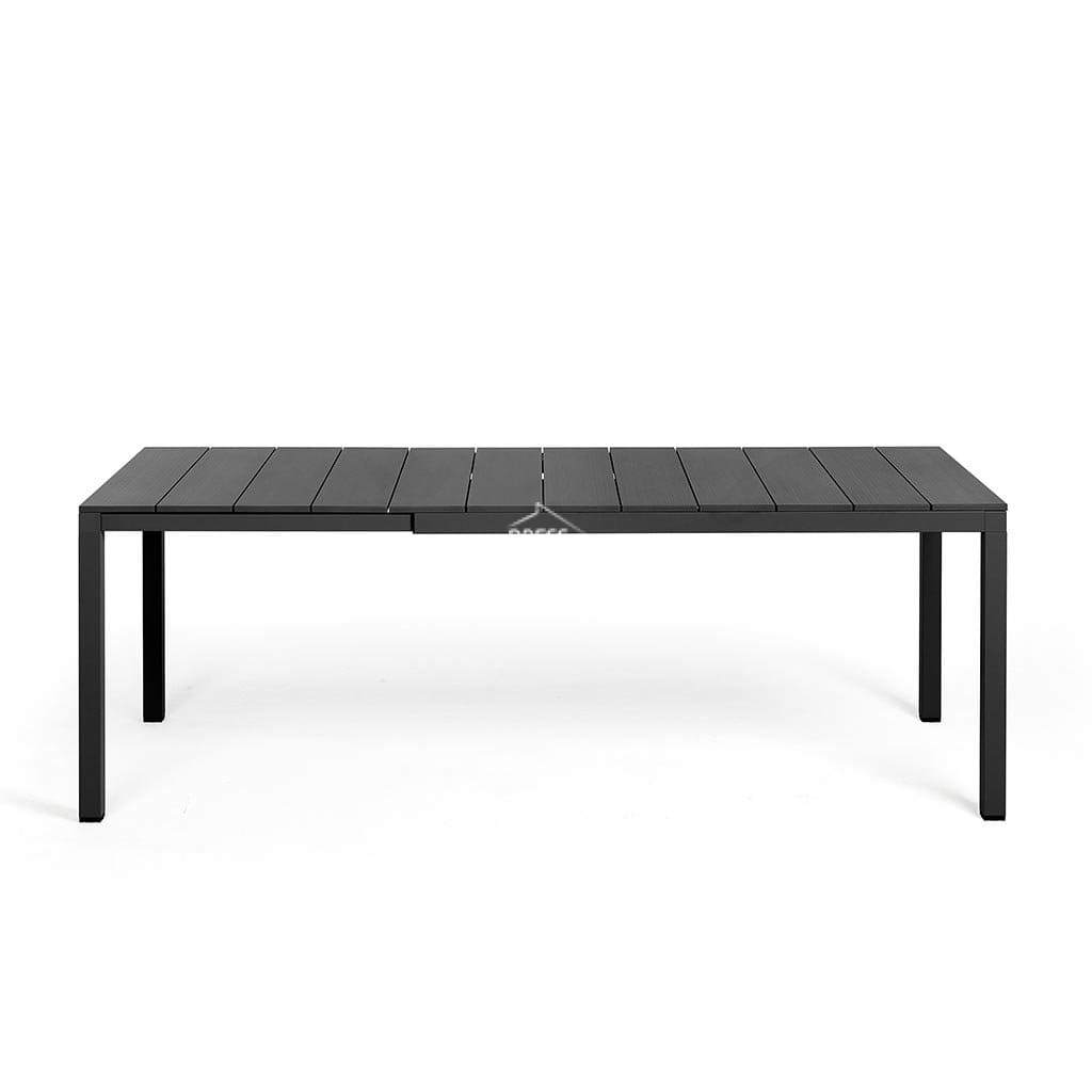 Rio Aluminium Extension Table - Anthracite - Outdoor Table - Nardi