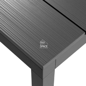 Rio Aluminium Extension Table - Anthracite - Outdoor Table - Nardi
