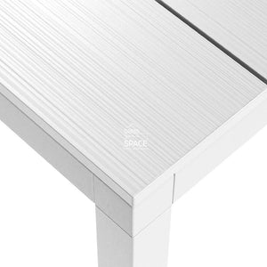Rio Aluminium Extension Table - White - Outdoor Table - Nardi