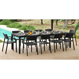 Rio Resin Top - Trill Set (Anthracite) - Outdoor Dining Set - Nardi