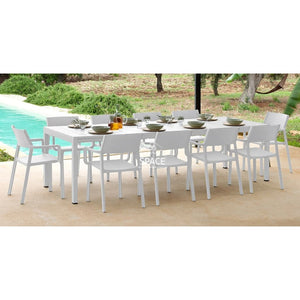 Rio Resin Top - Trill Set (White) - Outdoor Dining Set - Nardi