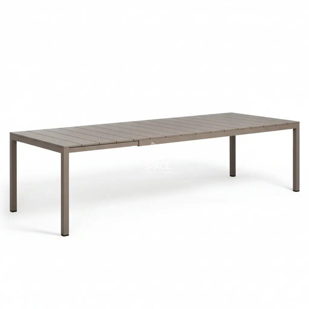 Rio Aluminium Extension Table - Taupe - Outdoor Table - Nardi