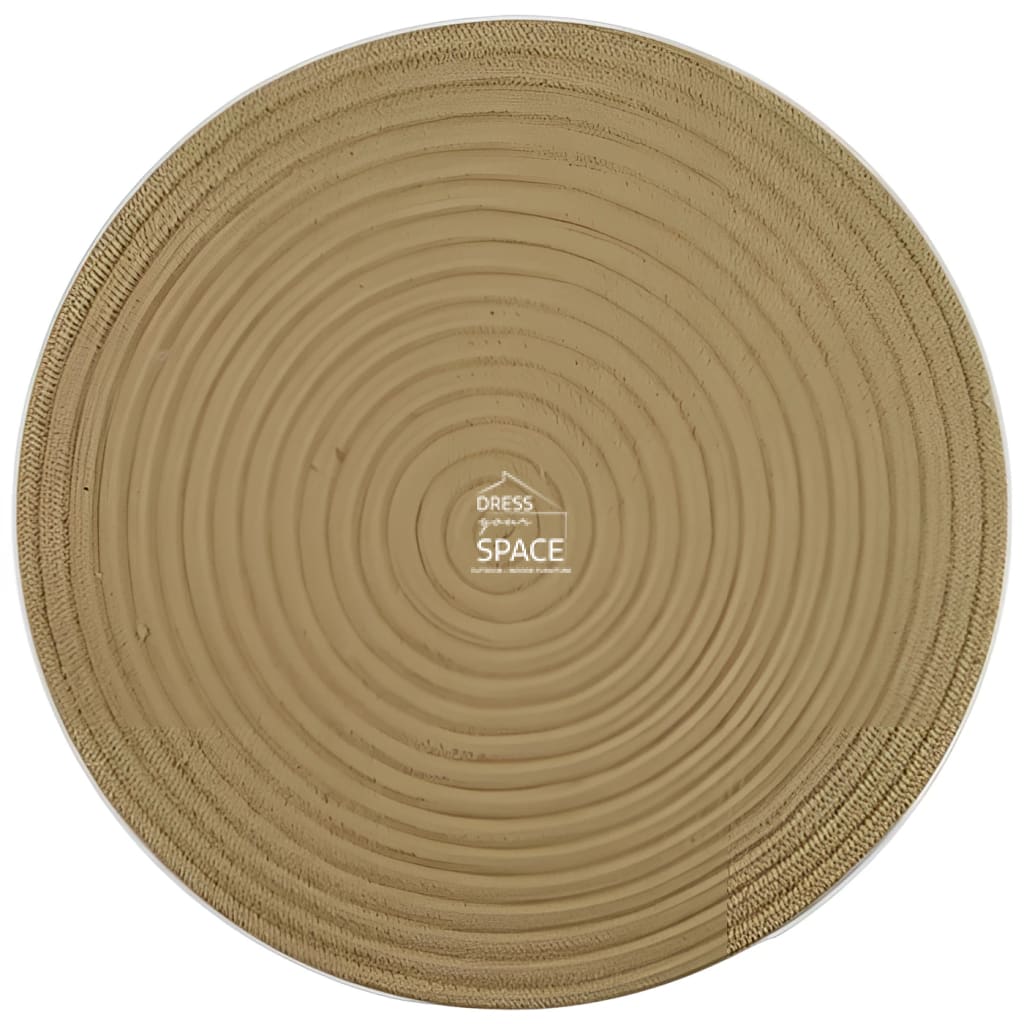 Round Woven Cotton Placemat - Natural - Placemat - DYS Indoor
