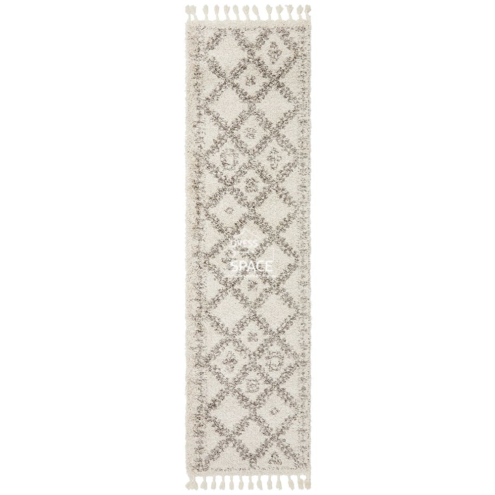 Saffron 33 Natural Runner Rug - Indoor Hallway Runner - Rug Culture