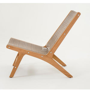 Salem 3 Piece Teak Set - Irish Coffee - Outdoor Lounge Chair - DYS Outdoor