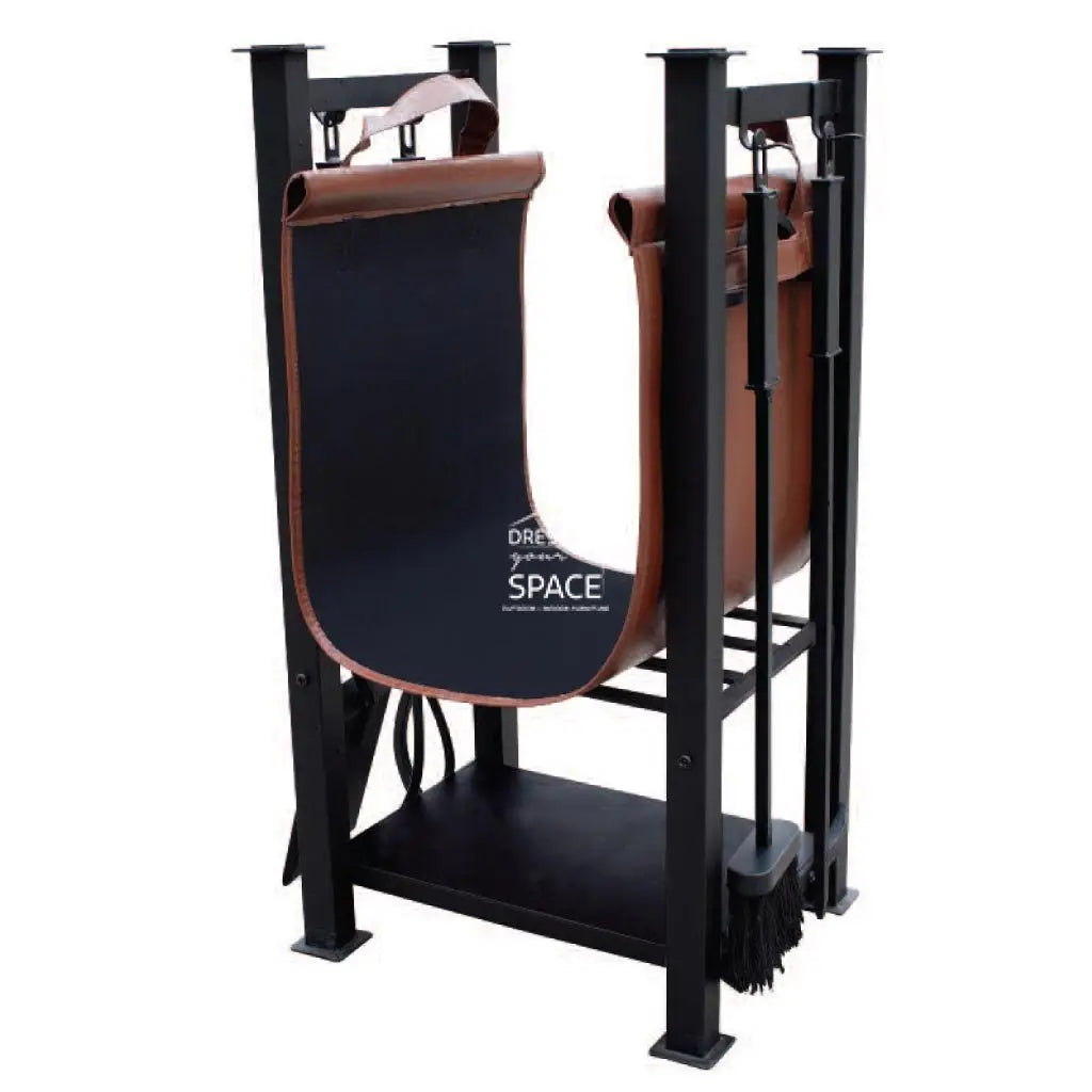 Salomon Pico 4P + Log Rack/Stand Fireplace Tool Set - Fireplace Tool Set - DYS Fireplace Accessories
