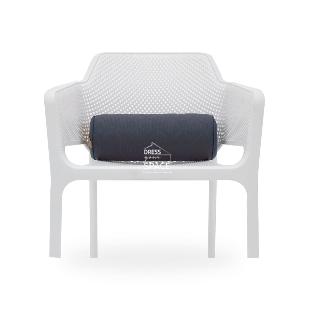 San Fran Quilted Bolster - Metallic - Outdoor Cushion - Lifestyle Garden