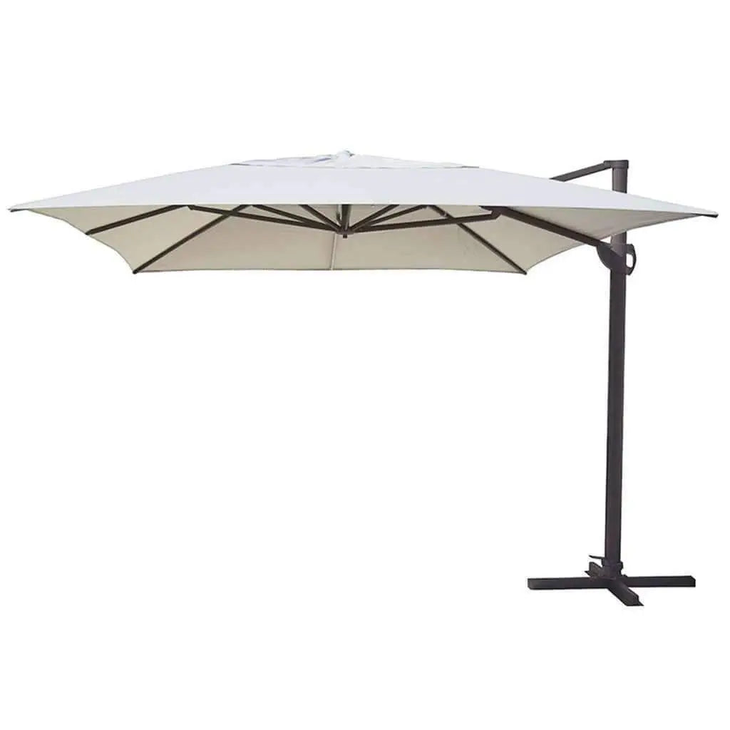 Savannah Cantilever Umbrella 4m X 3m Rectangle - Outdoor Umbrella - Shelta