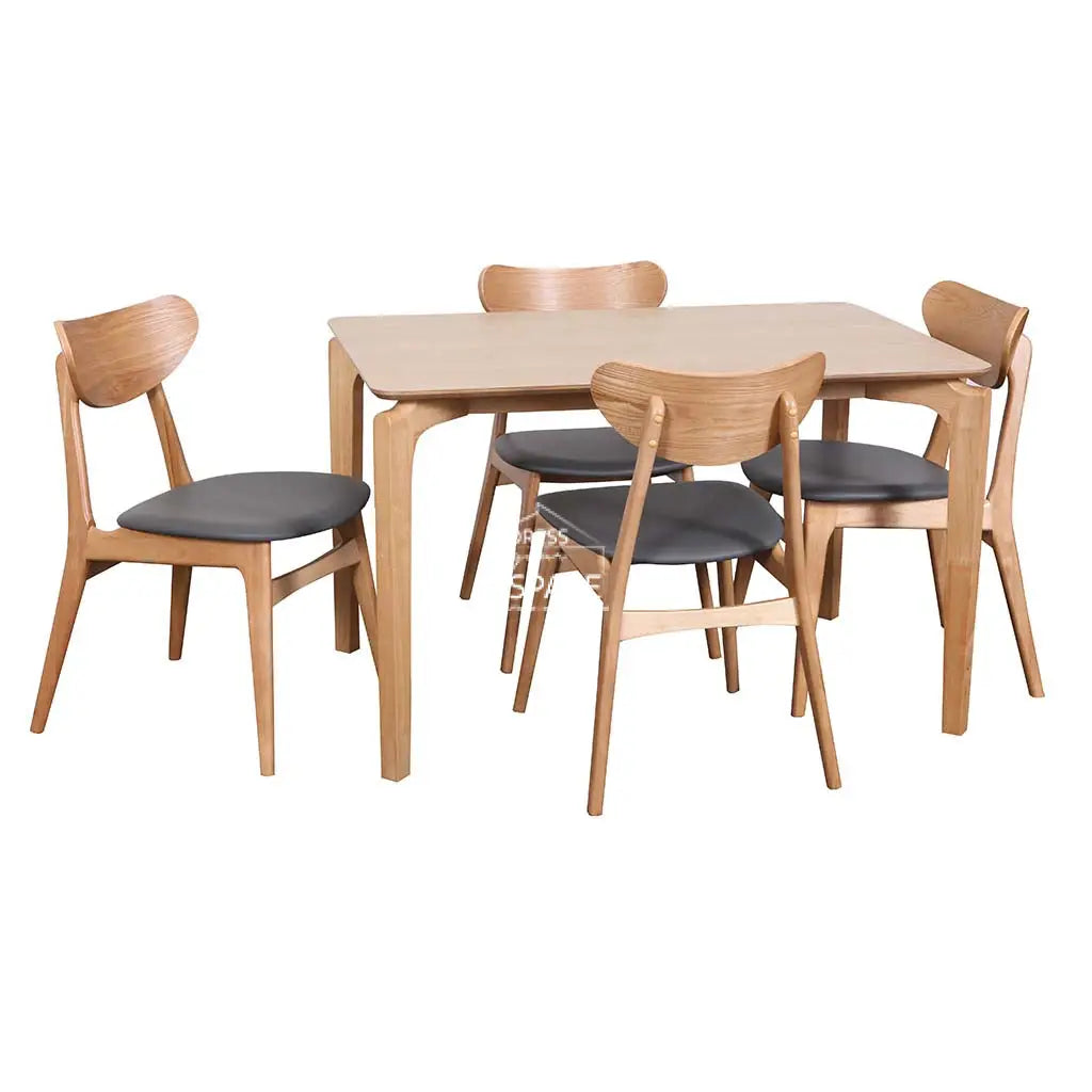 Scandi Dining Table - Black - Indoor Table - DYS Indoor