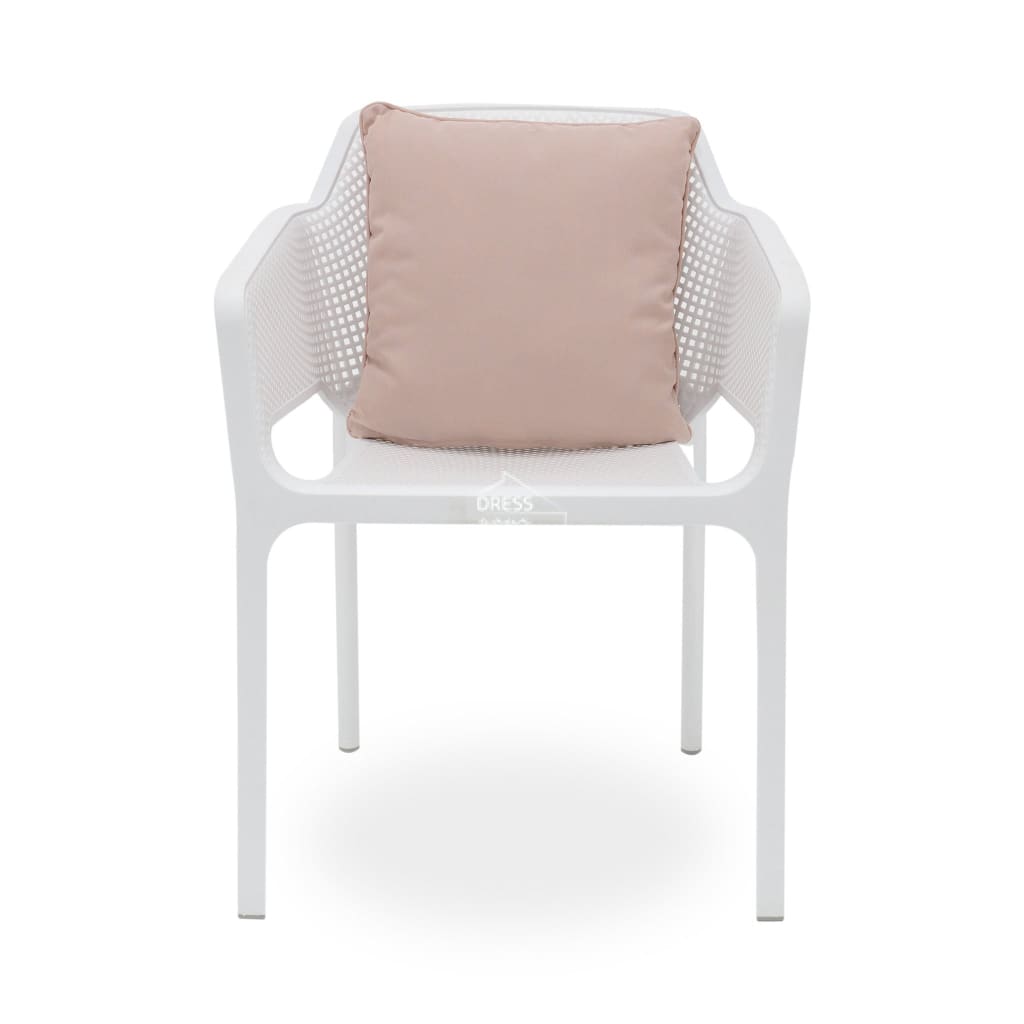 Scatter - 40cm Sq. - Salmon - Outdoor Cushion - DYS Outdoor