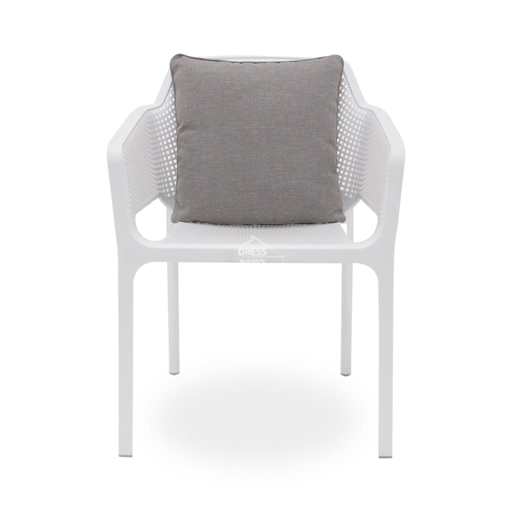 Scatter - 40cm Sq. - Grey - Outdoor Cushion - DYS Outdoor