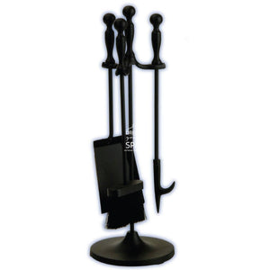 Scott Cooley 3P + Stand Fireplace Tool Set - Fireplace Tool Set - DYS Fireplace Accessories