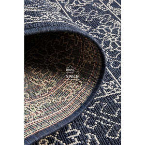 Seaside 5555 Navy Rug - Outdoor Rug - Rug Culture