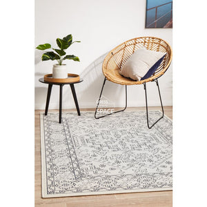 Seaside 5555 White Rug - Outdoor Rug - Rug Culture