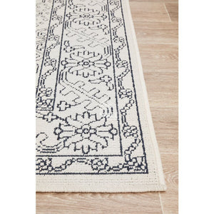 Seaside 5555 White Rug - Outdoor Rug - Rug Culture