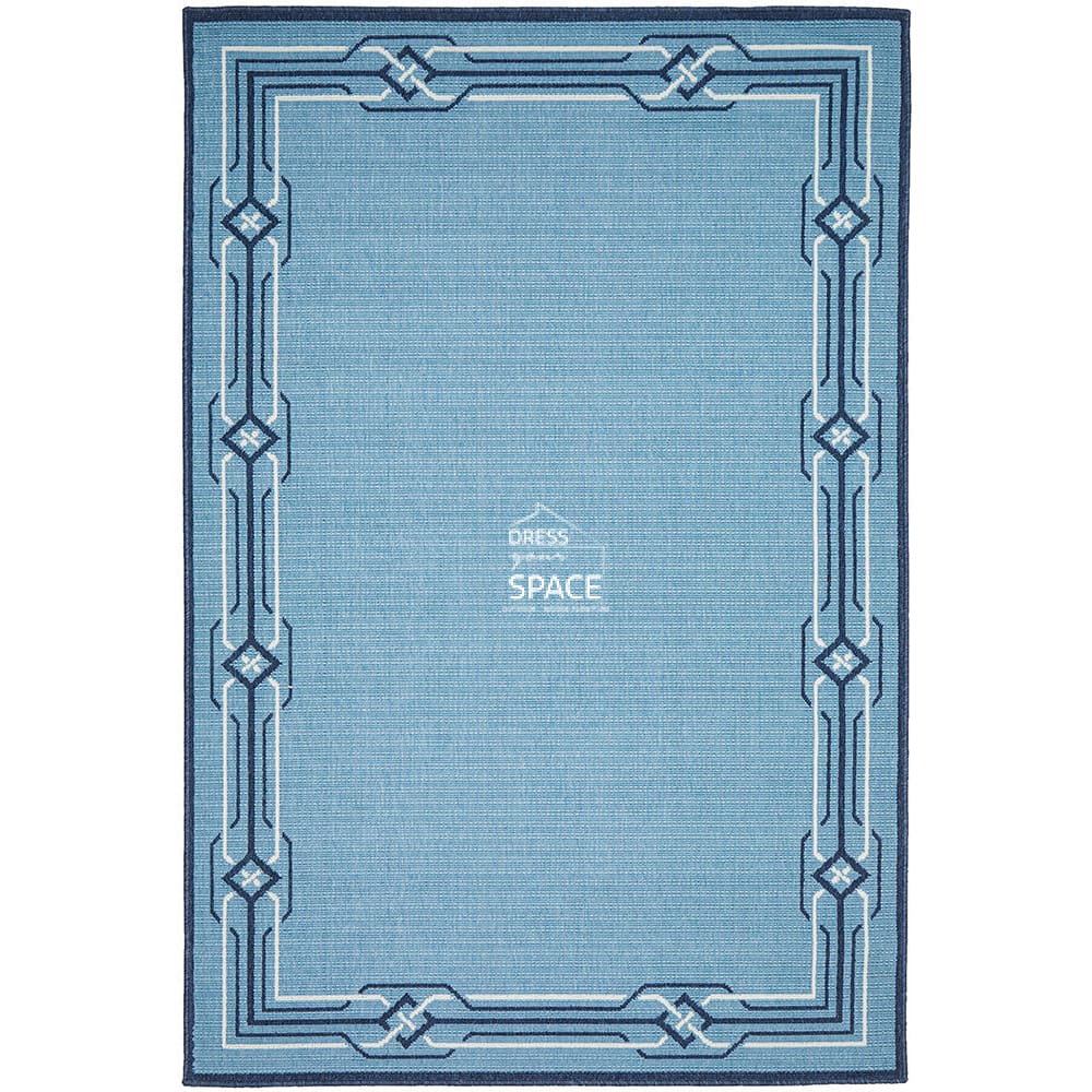 Seaside 6666 Blue Rug - Outdoor Rug - Rug Culture