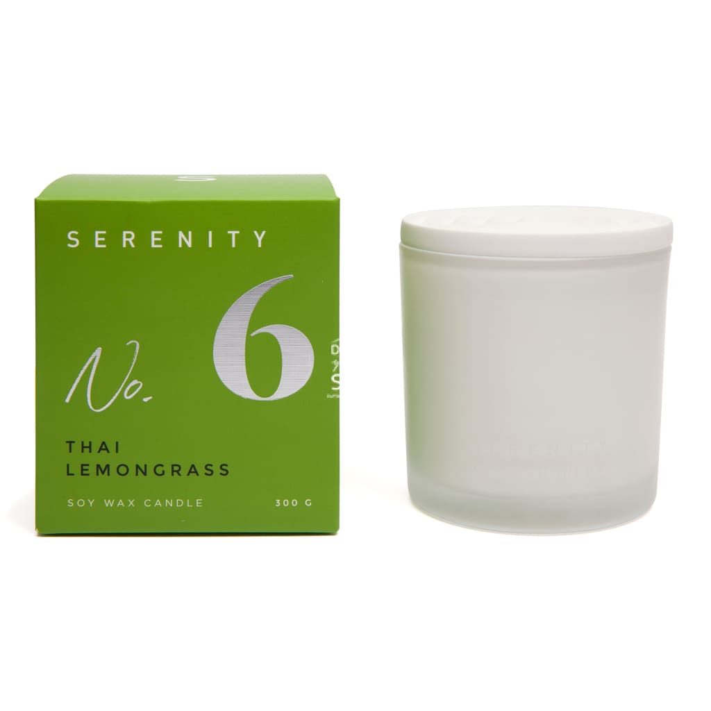 Serenity Numbered Core Candle - Thai Lemongrass - Candle - Serenity Candles