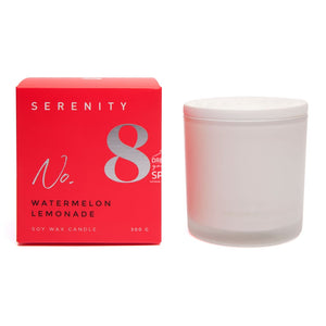 Serenity Numbered Core Candle - Watermelon Lemonade - Candle - Serenity Candles