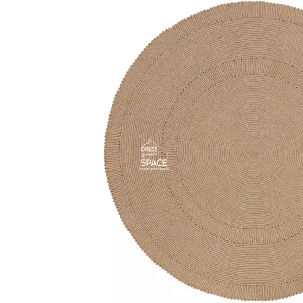 Shackle Round Indoor Outdoor Rug - Twine - Outdoor-Indoor Rug - Bayliss Rugs