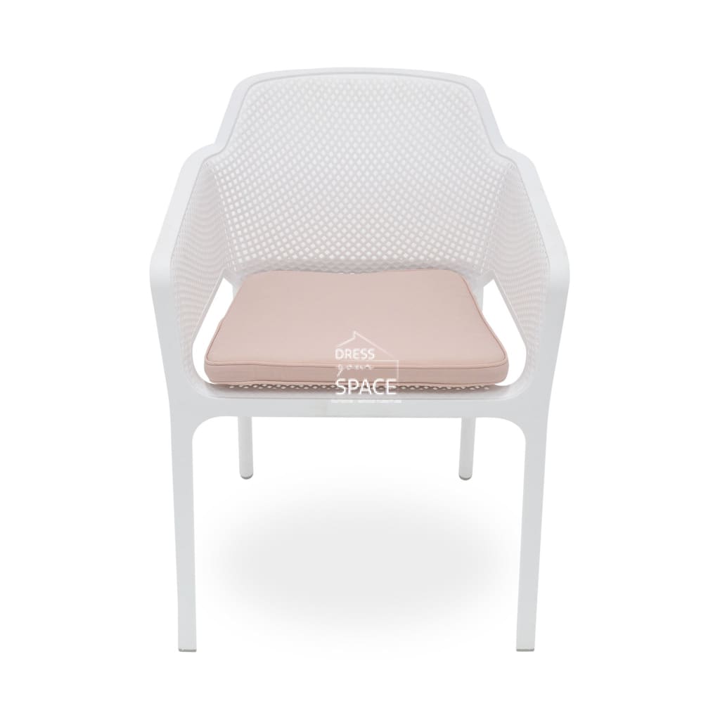 Shaped Seat Pad - Salmon - Outdoor Cushion - DYS Outdoor