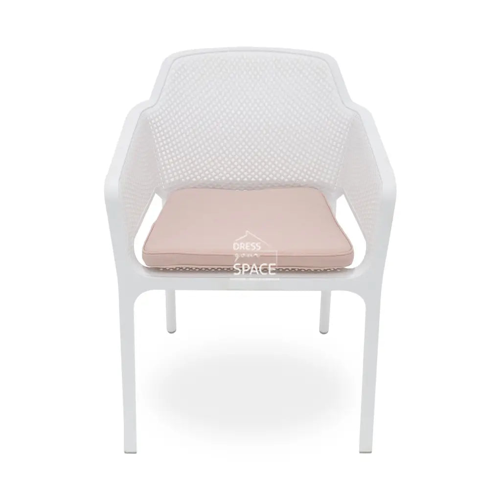 Shaped Seat Pad - Salmon - Outdoor Cushion - DYS Outdoor