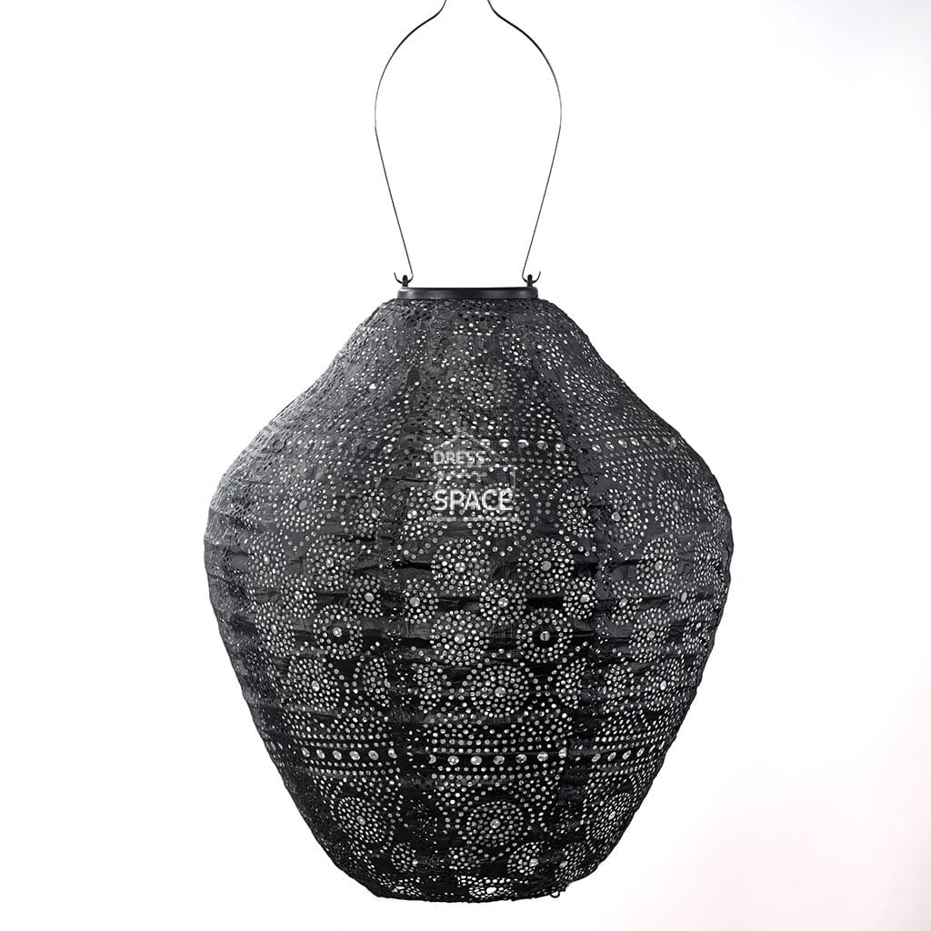 Spectare Jar 30 - Dark Grey Solar Lantern Outdoor Lighting Lumiz