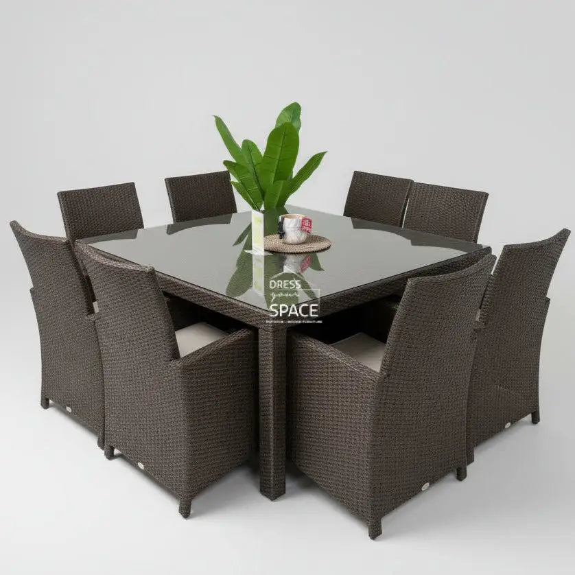 Stanley - Mirage 9 Piece Set - (Floor Model Only) - Outdoor Dining Set - DYS Outdoor