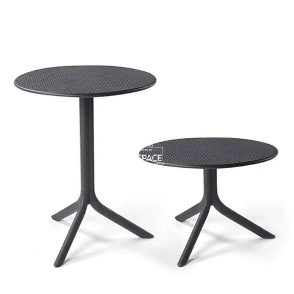 Step Adjustable Table - Anthracite - Outdoor Cafe Table - Nardi