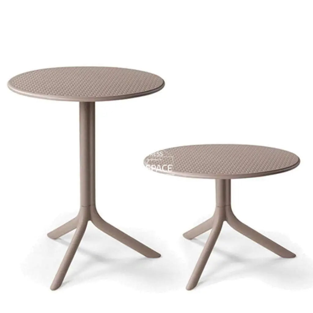Step Adjustable Table - Taupe - Outdoor Cafe Table - Nardi