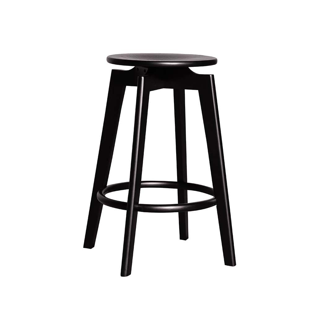 Tait Counter Stool - Black Frame / Black Ash Seat - Indoor Counter Stool - DYS Indoor