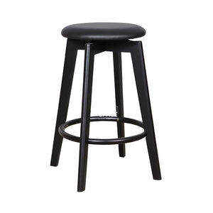 Tait Stool - Black/Black PU - Indoor Counter Stool - DYS Indoor