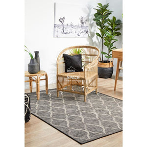 Terrace 5501 Black - Outdoor Rug - Rug Culture