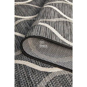 Terrace 5501 Black - Outdoor Rug - Rug Culture