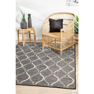 Terrace 5501 Black - Outdoor Rug - Rug Culture