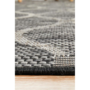 Terrace 5501 Black - Outdoor Rug - Rug Culture