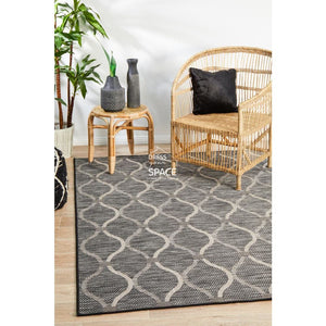 Terrace 5501 Black - Outdoor Rug - Rug Culture