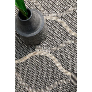 Terrace 5501 Black - Outdoor Rug - Rug Culture