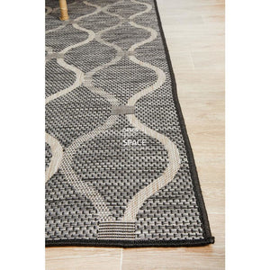 Terrace 5501 Black - Outdoor Rug - Rug Culture