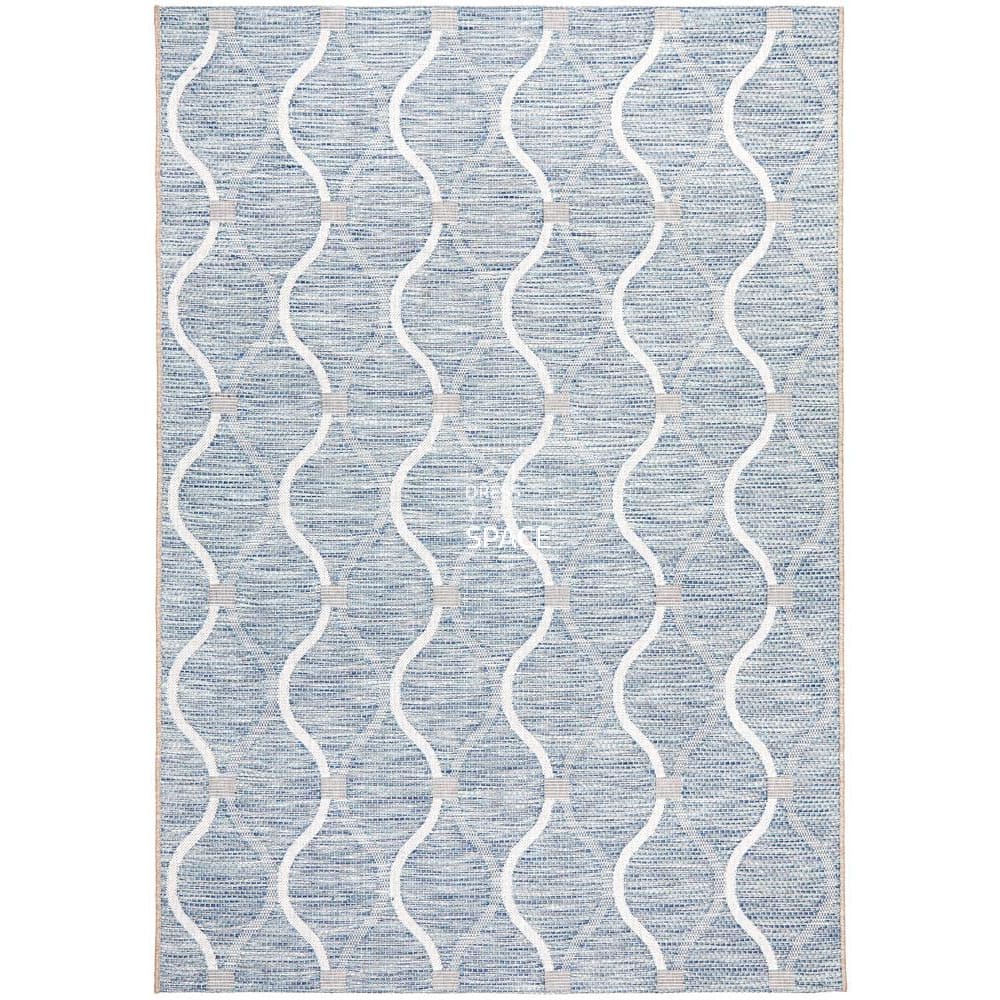 Terrace 5501 Blue - Outdoor Rug - Rug Culture