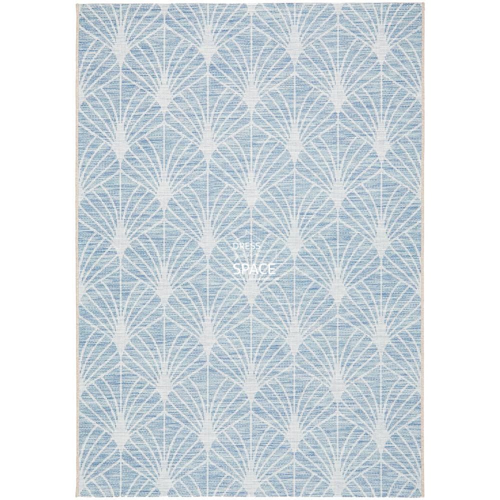Terrace 5502 Blue - Outdoor Rug - Rug Culture