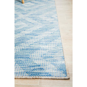 Terrace 5504 Blue - Outdoor Rug - Rug Culture