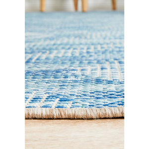 Terrace 5504 Blue - Outdoor Rug - Rug Culture