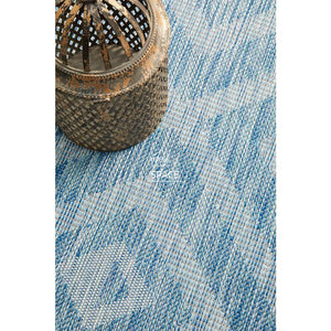 Terrace 5504 Blue - Outdoor Rug - Rug Culture