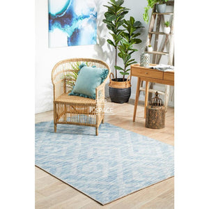 Terrace 5504 Blue - Outdoor Rug - Rug Culture