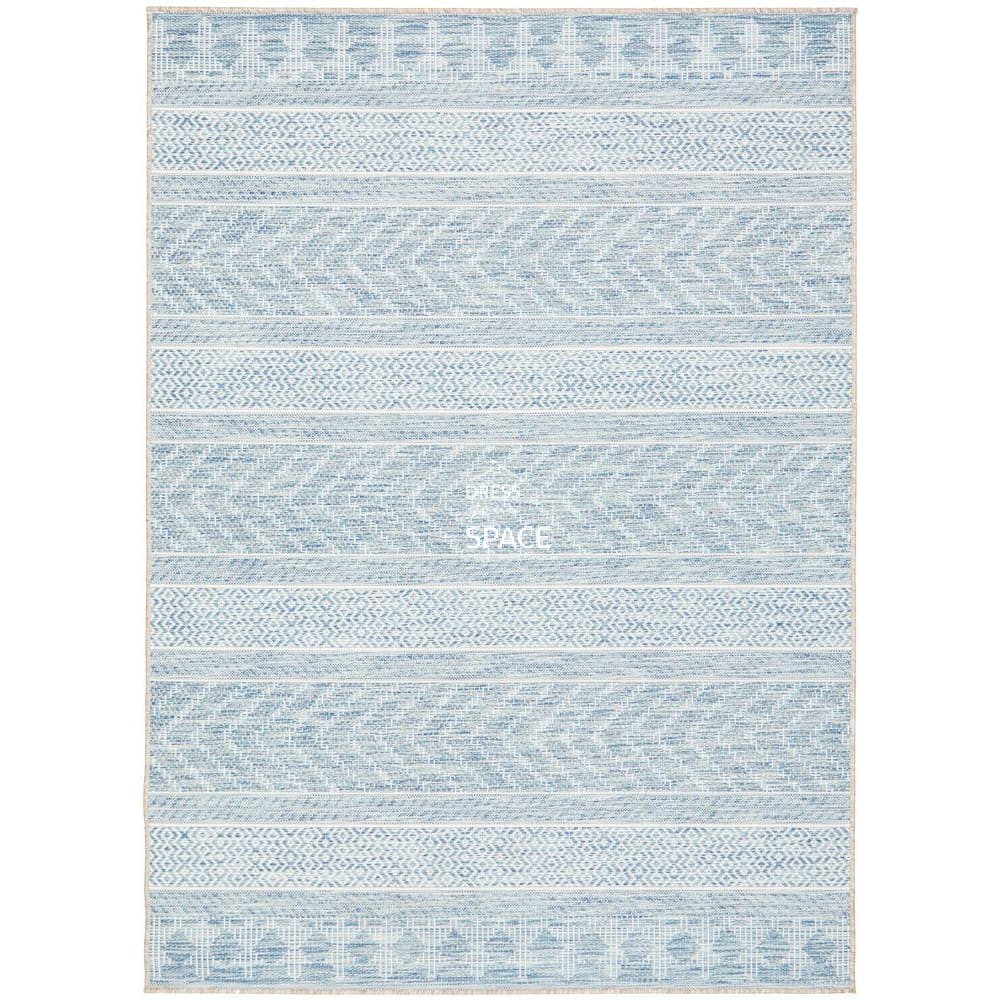 Terrace 5505 Blue - Outdoor Rug - Rug Culture