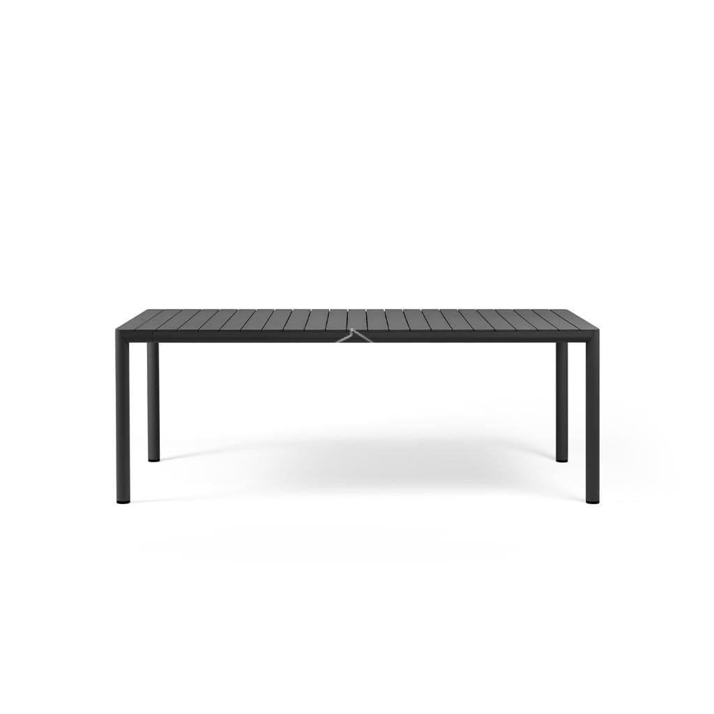 Tevere Resin Top Extension Table - Anthracite - Outdoor Table - Nardi