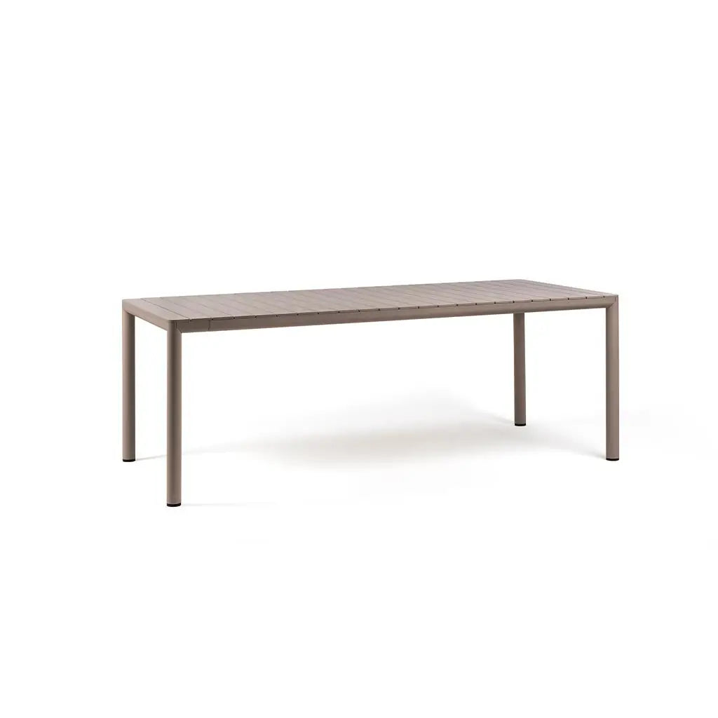 Tevere Resin Top Extension Table - Tortora - Outdoor Table - Nardi